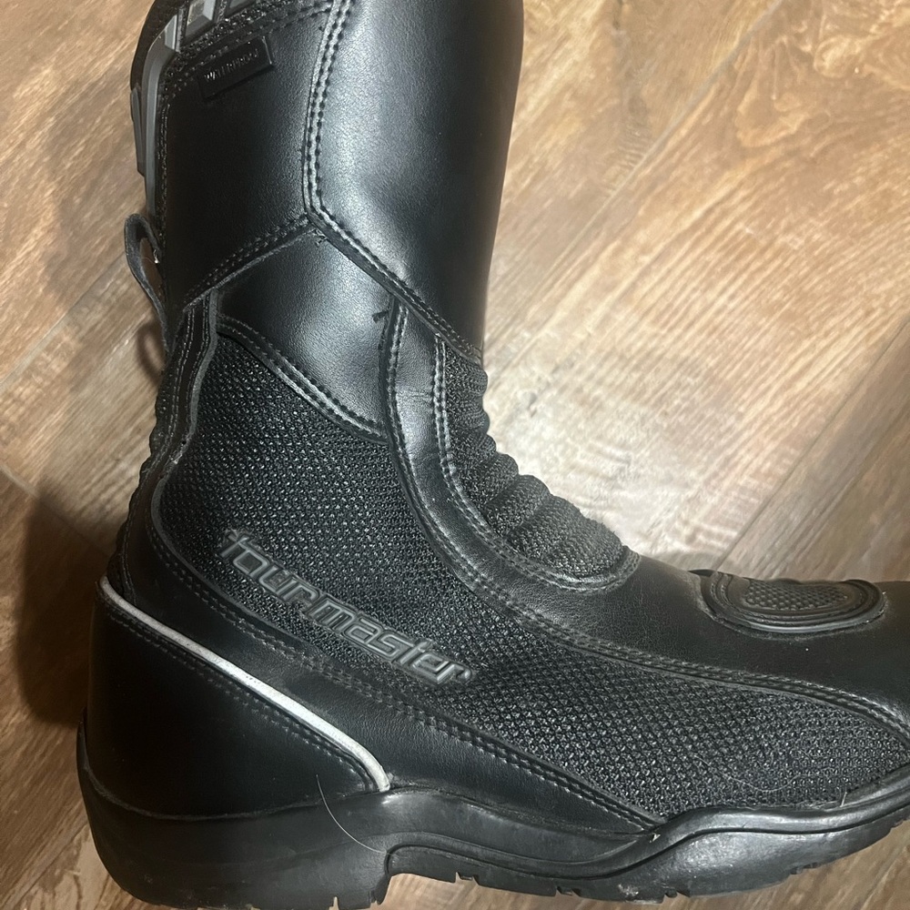 Tourmaster Black Riding Boots - Picture 2 of 10